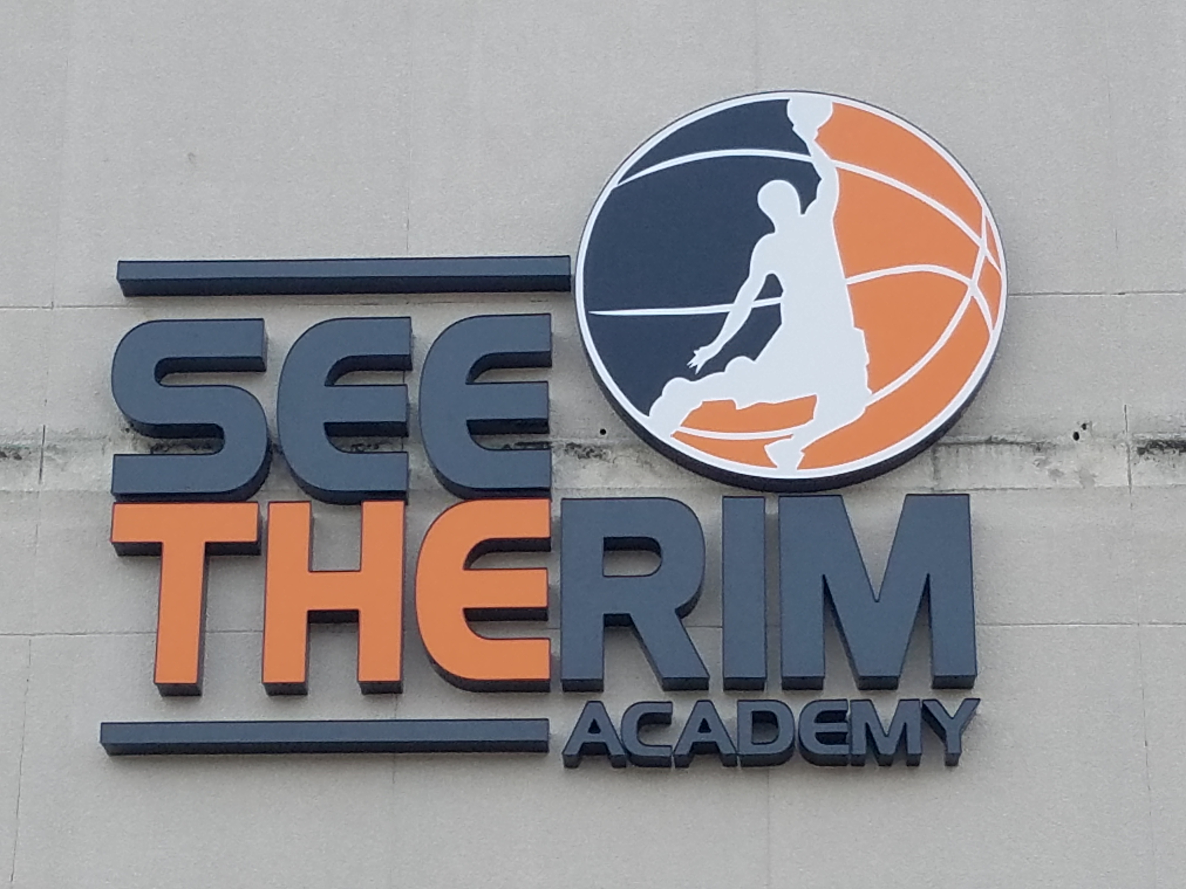 See the Rim Academy Wall Sign - Ace Sign Inc.